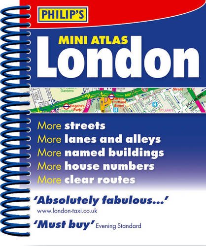Philip's Mini Atlas London (Street Atlases) Leisure, Home & Garden