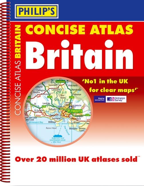 Philip's Concise Atlas Britain (Road Atlases) book