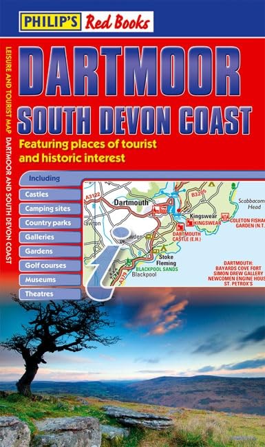 Philip's Red Books Dartmoor and South Devon Coast: Leisure and Tourist Map Leisure, Home & Garden