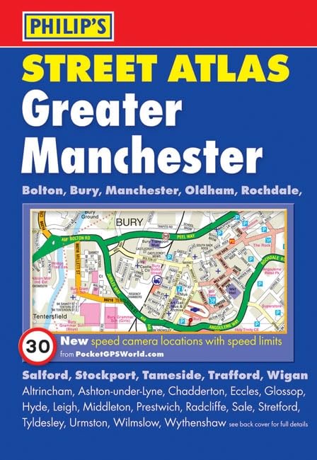 Philip's Street Atlas Greater Manchester (Philip's Street Atlases) Leisure, Home & Garden