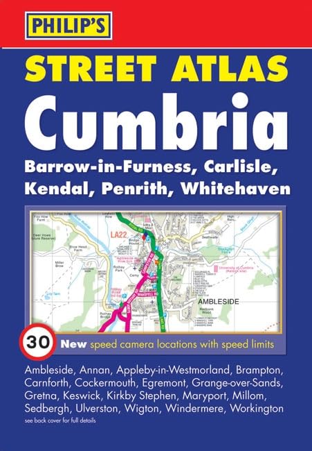 Philip's Street Atlas Cumbria: Pocket Edition Leisure, Home & Garden