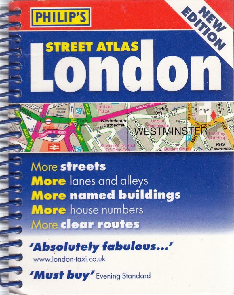 Philip's Street Atlas London: Mini Spiral Edition book