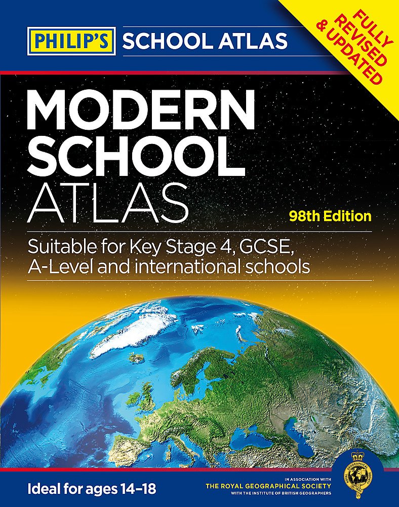 Philip's Modern School Atlas: 98th Edition Non-fiction