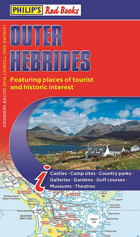Philip's Outer Hebrides: Leisure and Tourist Map 2020: Leisure and Tourist Map (Philip's Red Books) Leisure, Home & Garden