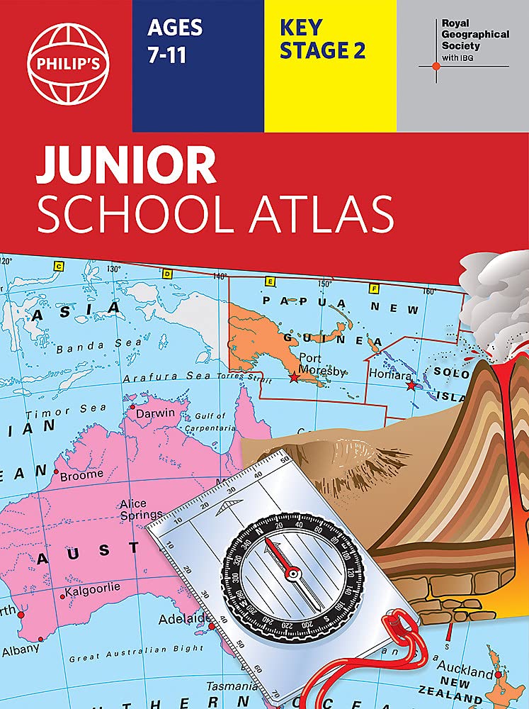 Philip's RGS Junior School Atlas (Philip's World Atlas) Education & Training