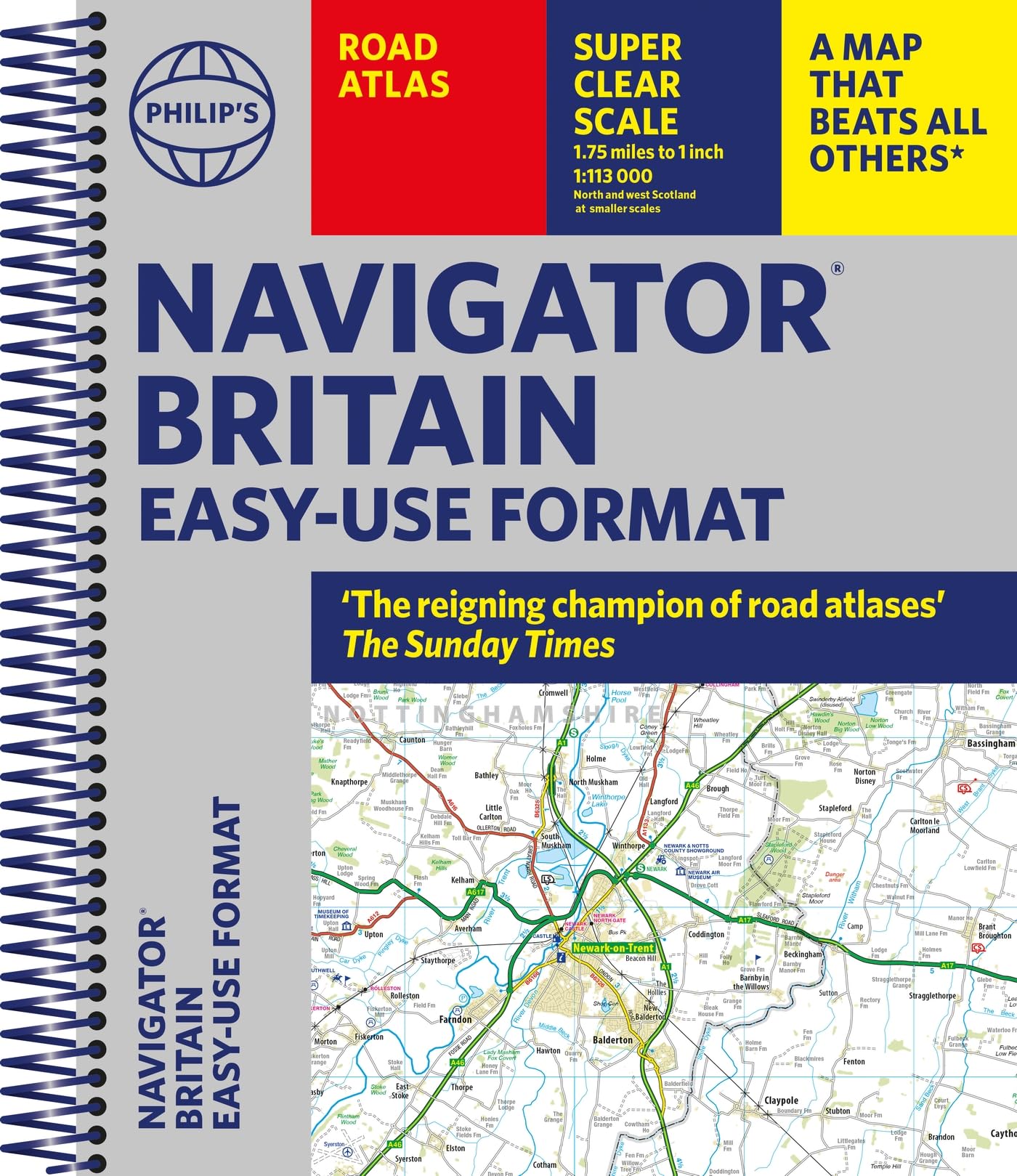 Philip's Navigator Britain Easy-use format: 'The reigning champion of Road Atlases' (Philip's Road Atlases) Leisure, Home & Garden