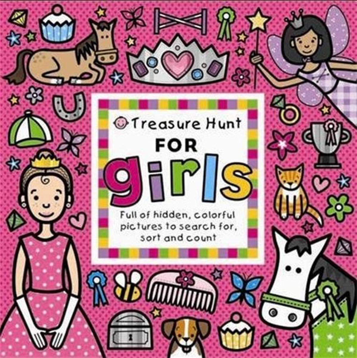 Treasure Hunt for Girls: Treasure Hunt Books Tiptoi & Games