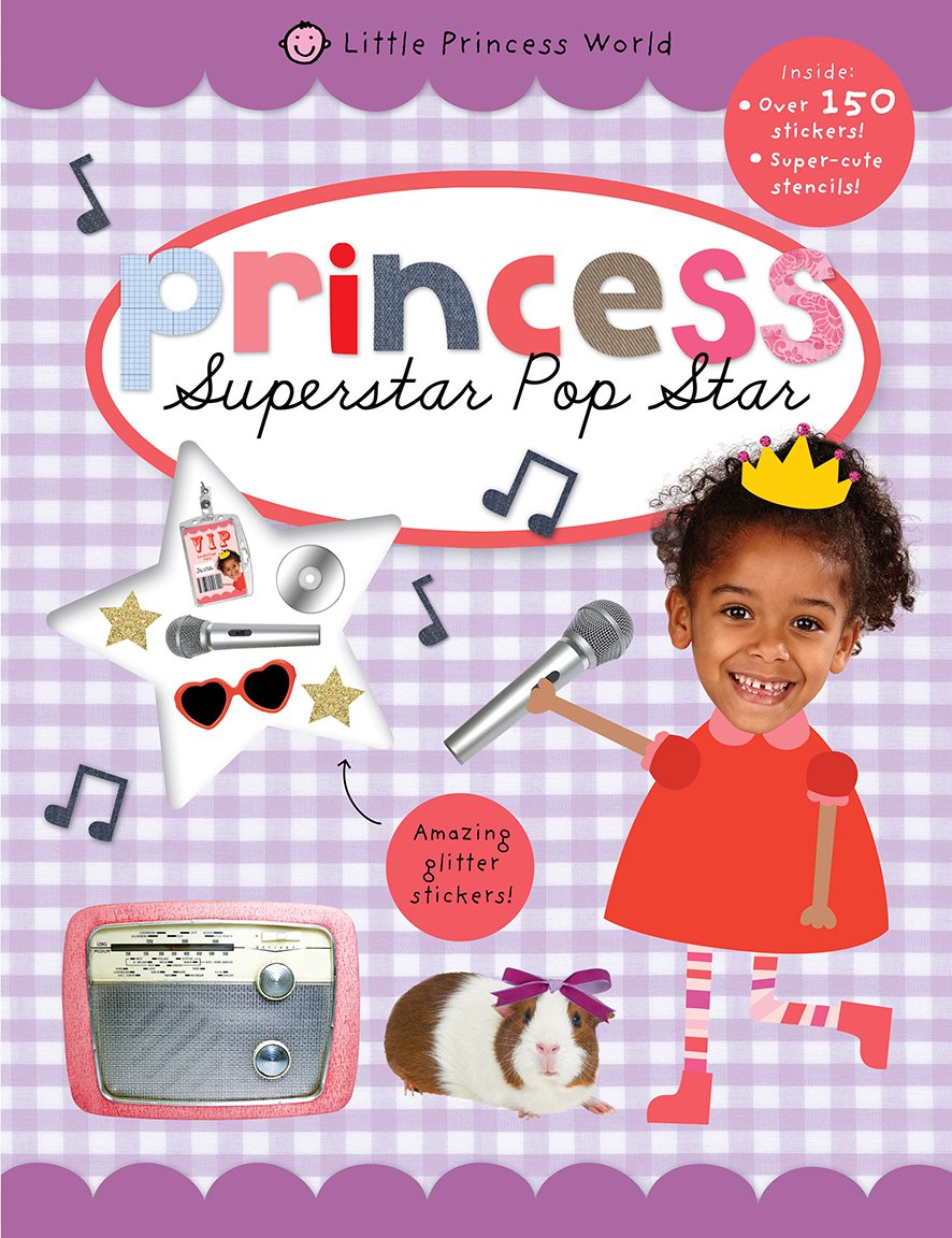 Superstar Popstar: Princess Sticker Books Tiptoi & Games