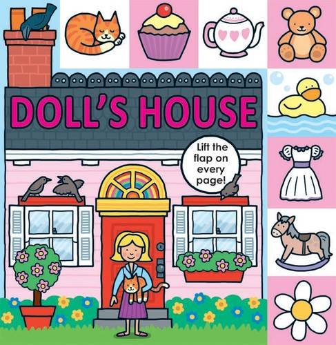 Lift the Flap Tab Doll's House book
