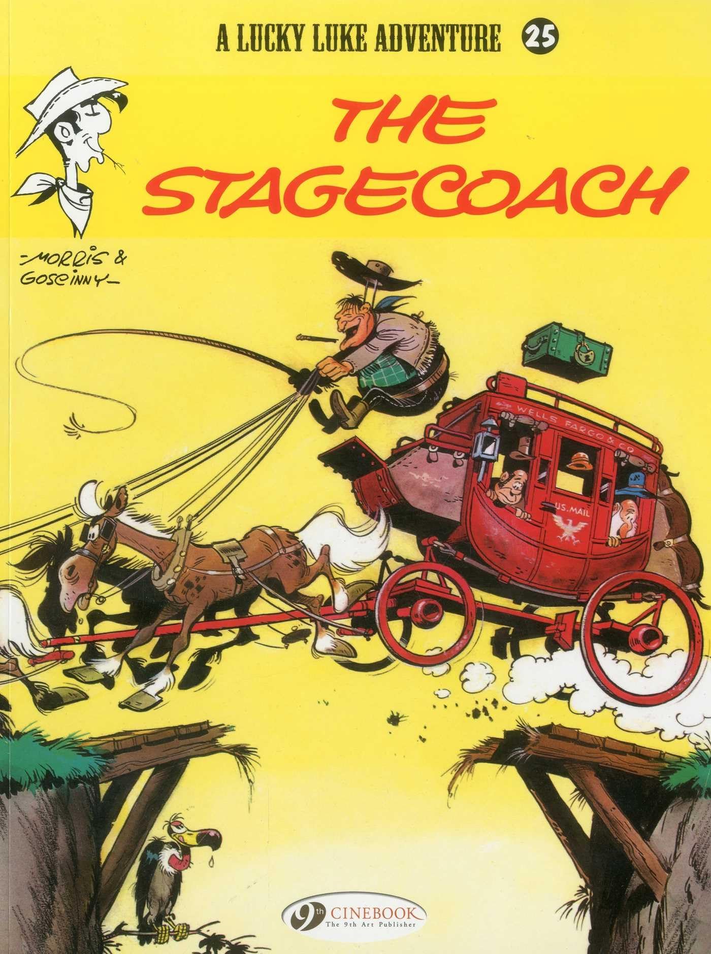 The Stagecoach (25Lucky Luke Adventures, 25, Band 25) Manga