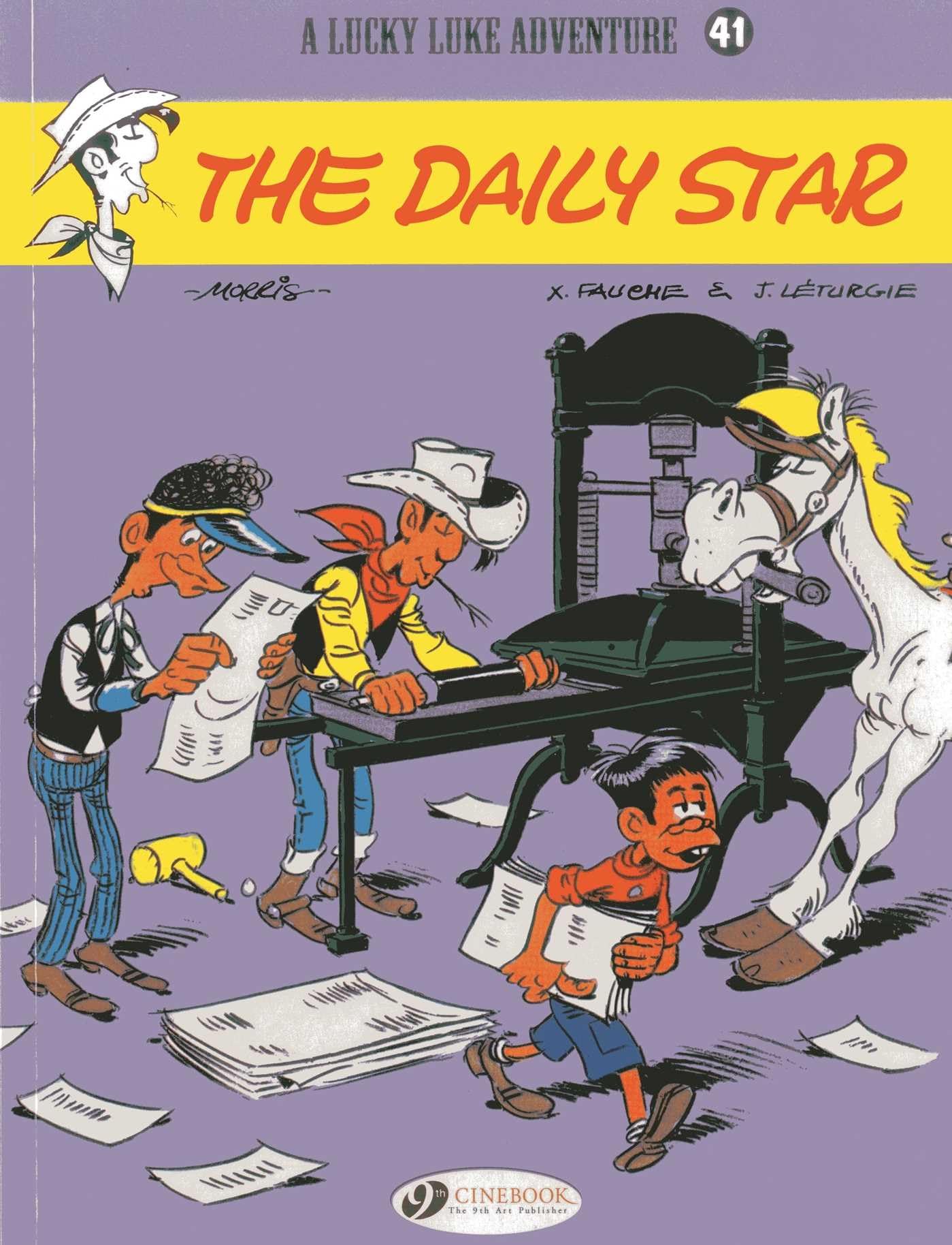 A Lucky Luke Adventure 41: The Daily Star Manga
