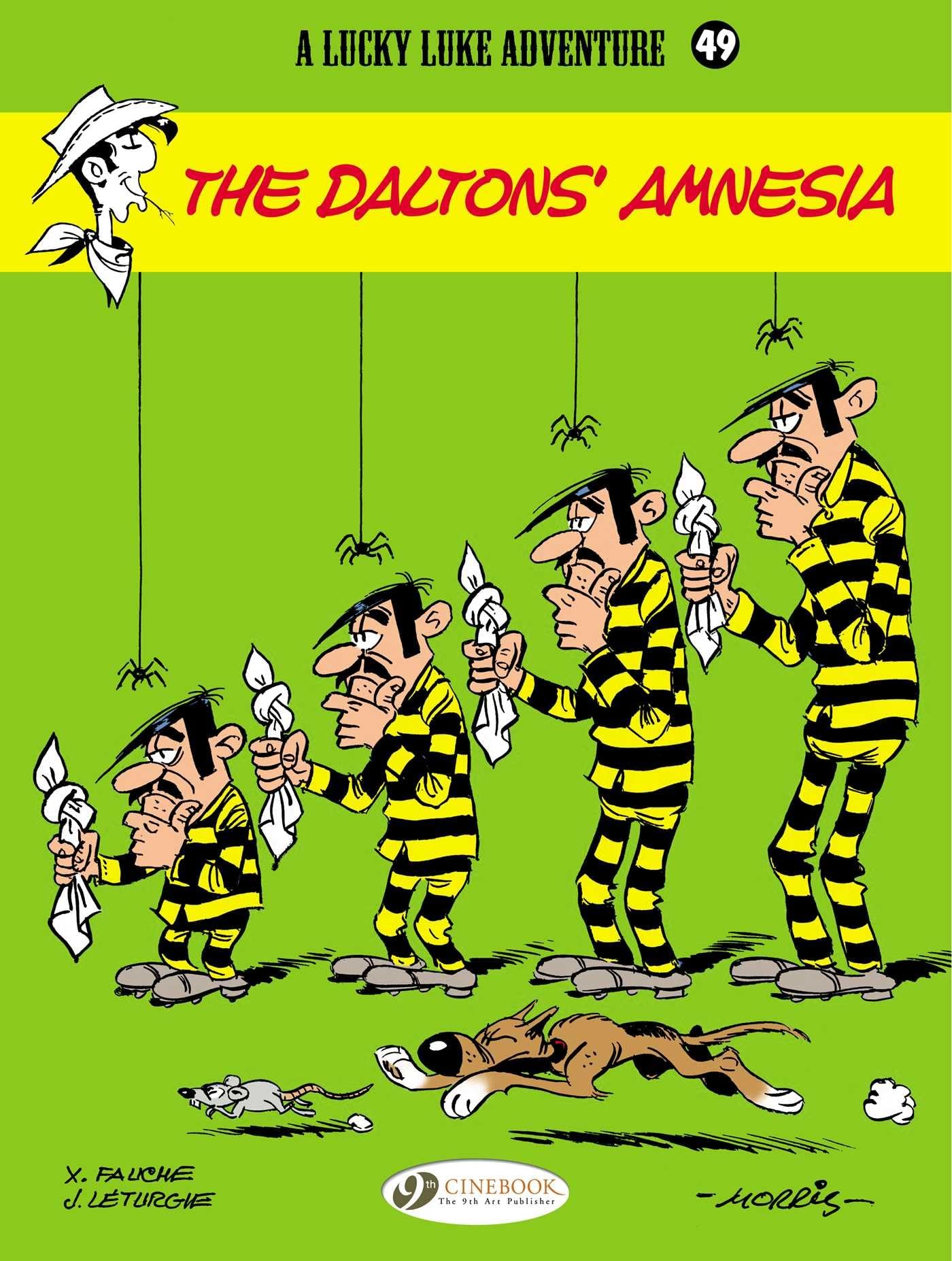 Lucky Luke Vol.49: the Daltons Amnesia Manga