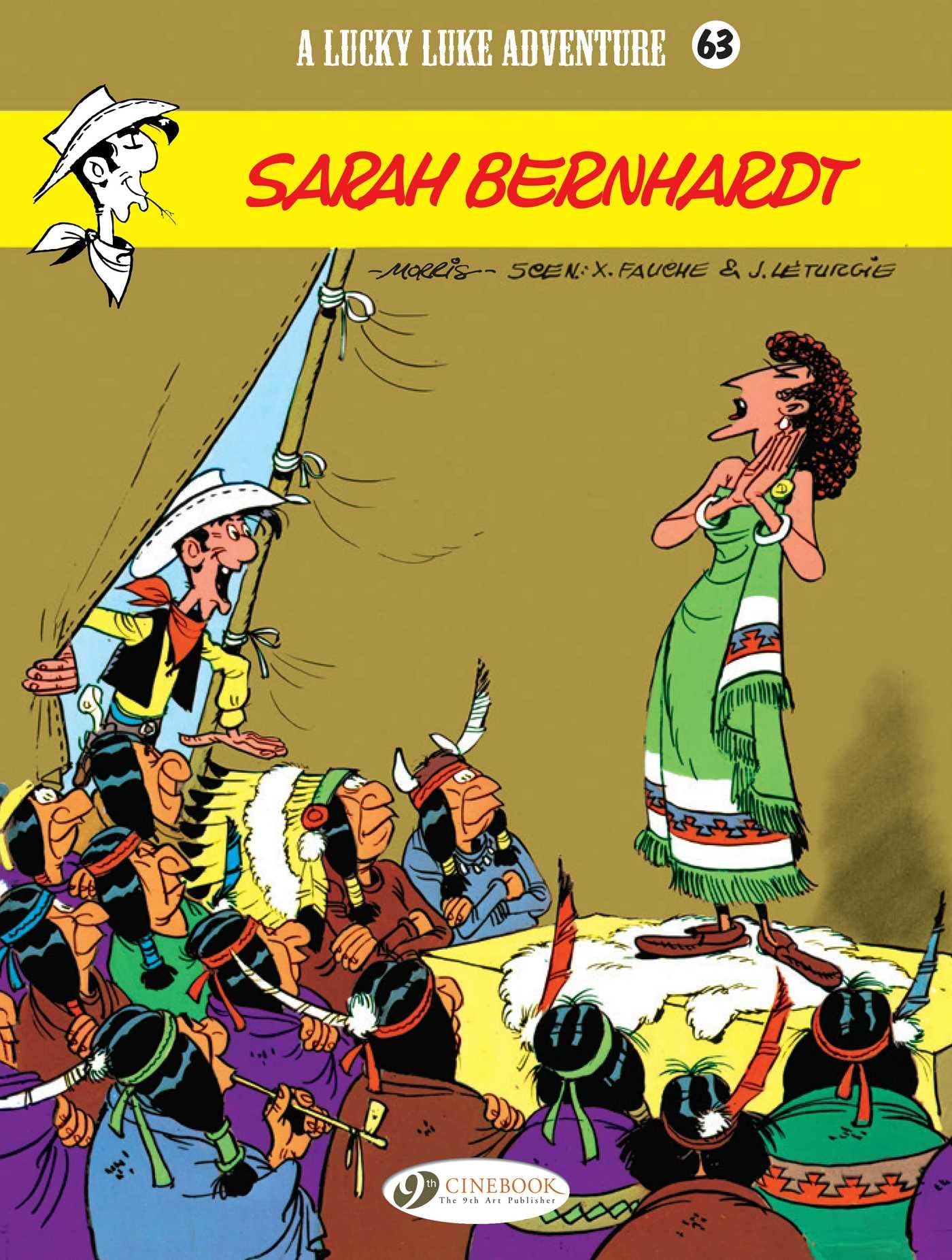 Lucky Luke - tome 63 Sarah Bernhardt (63) book