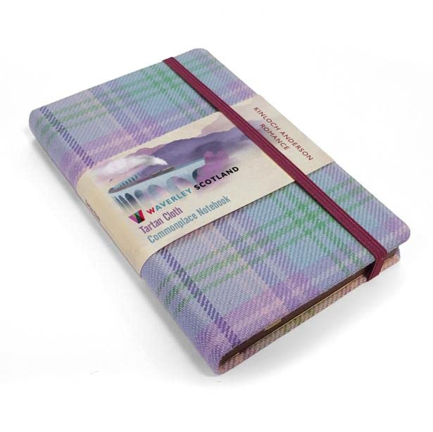 Waverley S.T. (M): Romance Pocket Genuine Tartan Cloth Commonplace Notebook book
