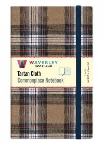 Stewart Modern Camel: Large : Waverley Genuine Tartan Cloth Commonplace Notebook: Waverley Genuine Tartan Cloth Commonplace Notebook (21cm x 13cm) ... Stationery items (WZS), Band 59) Contemporary literature