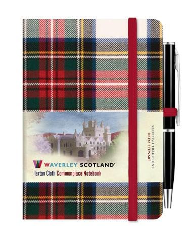 Waverley Commonplace Notebooks:Dress Stewart Tartan Mini Notebook with Pen (10.5 x 7cm) (Waverley Commonplace Tartan Notebooks) Leisure, Home & Garden