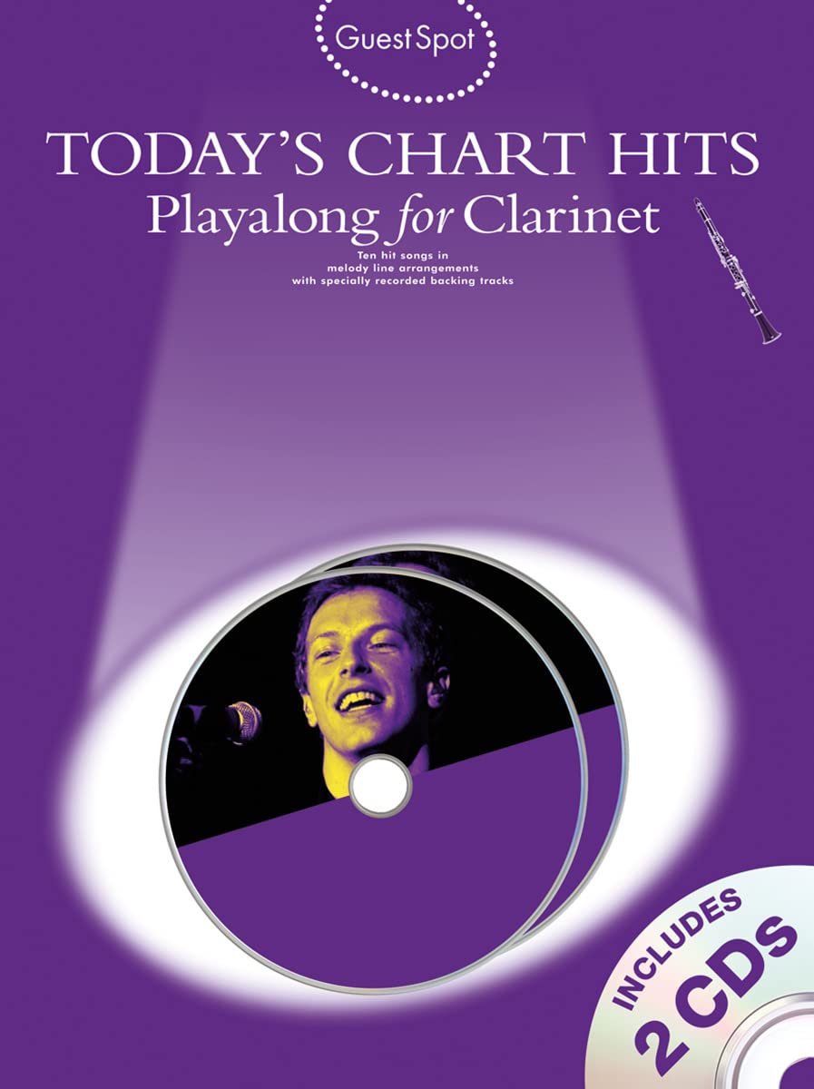 Guest Spot - Today's Chart Hits. Playalong for Clarinet Sheet Music
