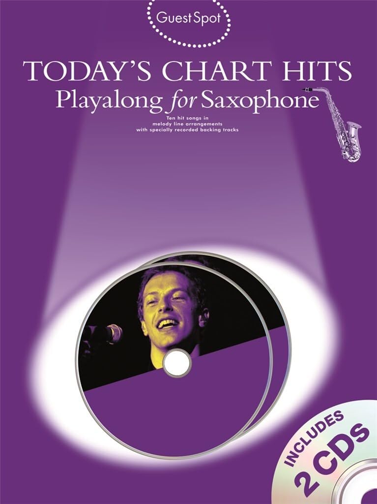 Today's Chart Hits - Playalong for Saxophone, w. 2 Audio-CD Sheet Music