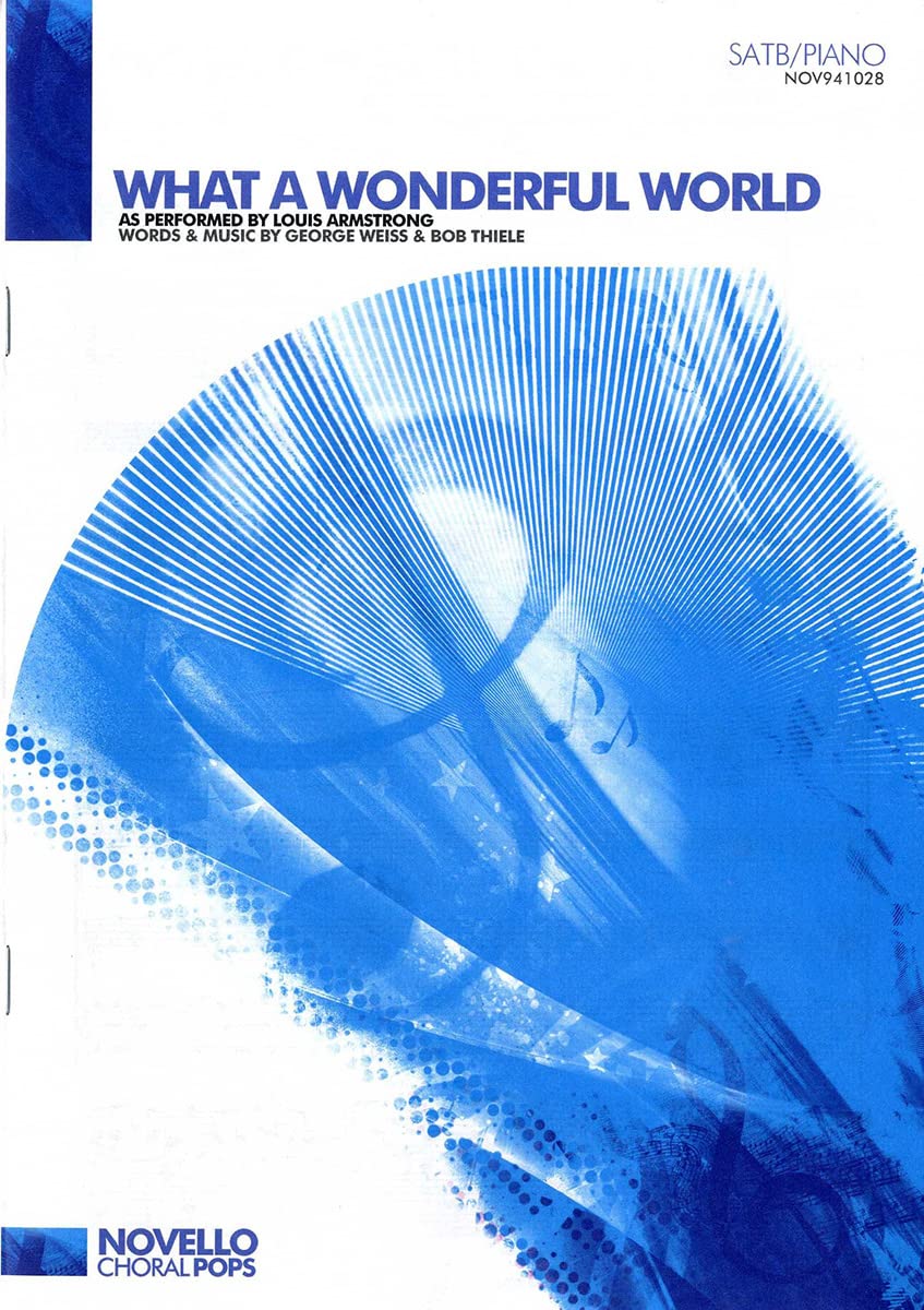 What A Wonderful World (SATB/Piano) Arts & Music