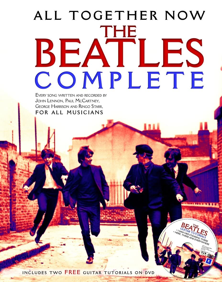 All Together Now. Gesang mit Gitarre. Enthält DVD Sheet Music