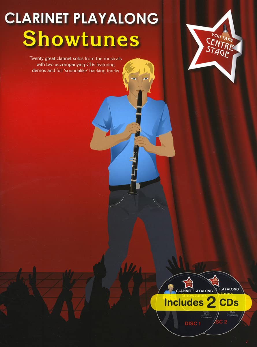 You Take Centre Stage Clarinet Playalong Showtunes Sheet Music