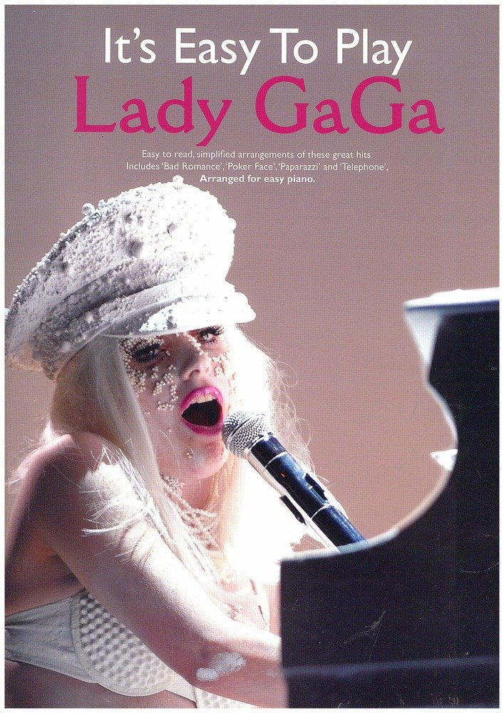 It's Easy To Play Lady Gaga book
