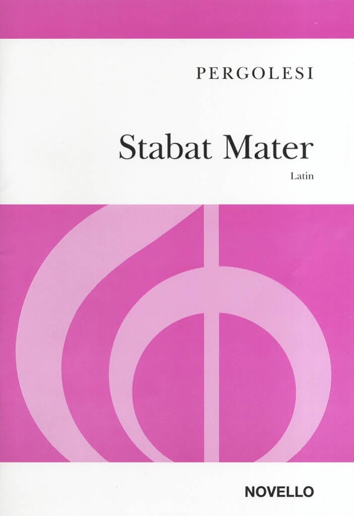 Giovanni pergolesi: stabat mater (revised novello edition - upper voices) book