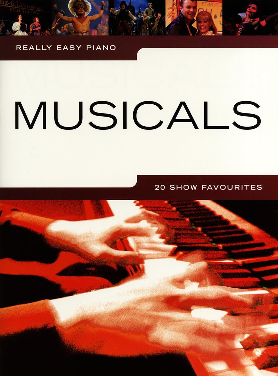 Really Easy Piano: Musicals. book