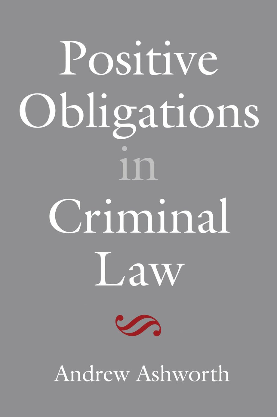 Positive Obligations in Criminal Law Law