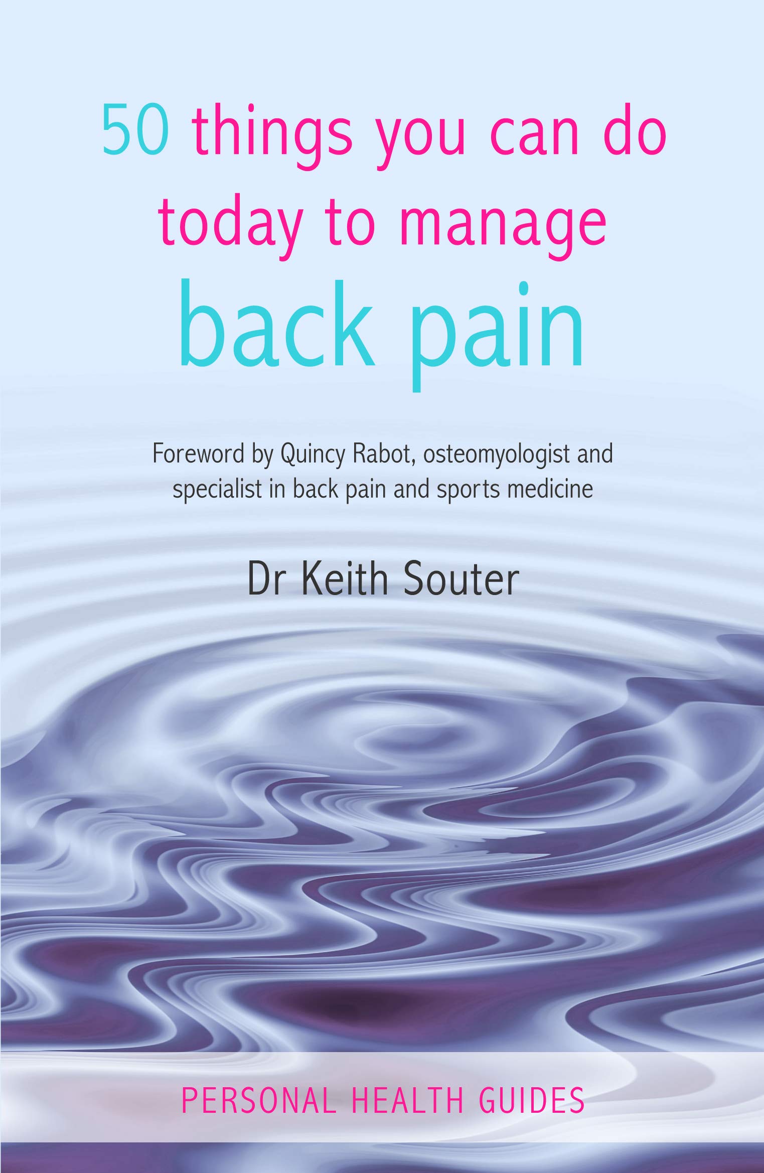 50 Things You Can Do Today to Manage Back Pain Health, Nutrition & Fitness