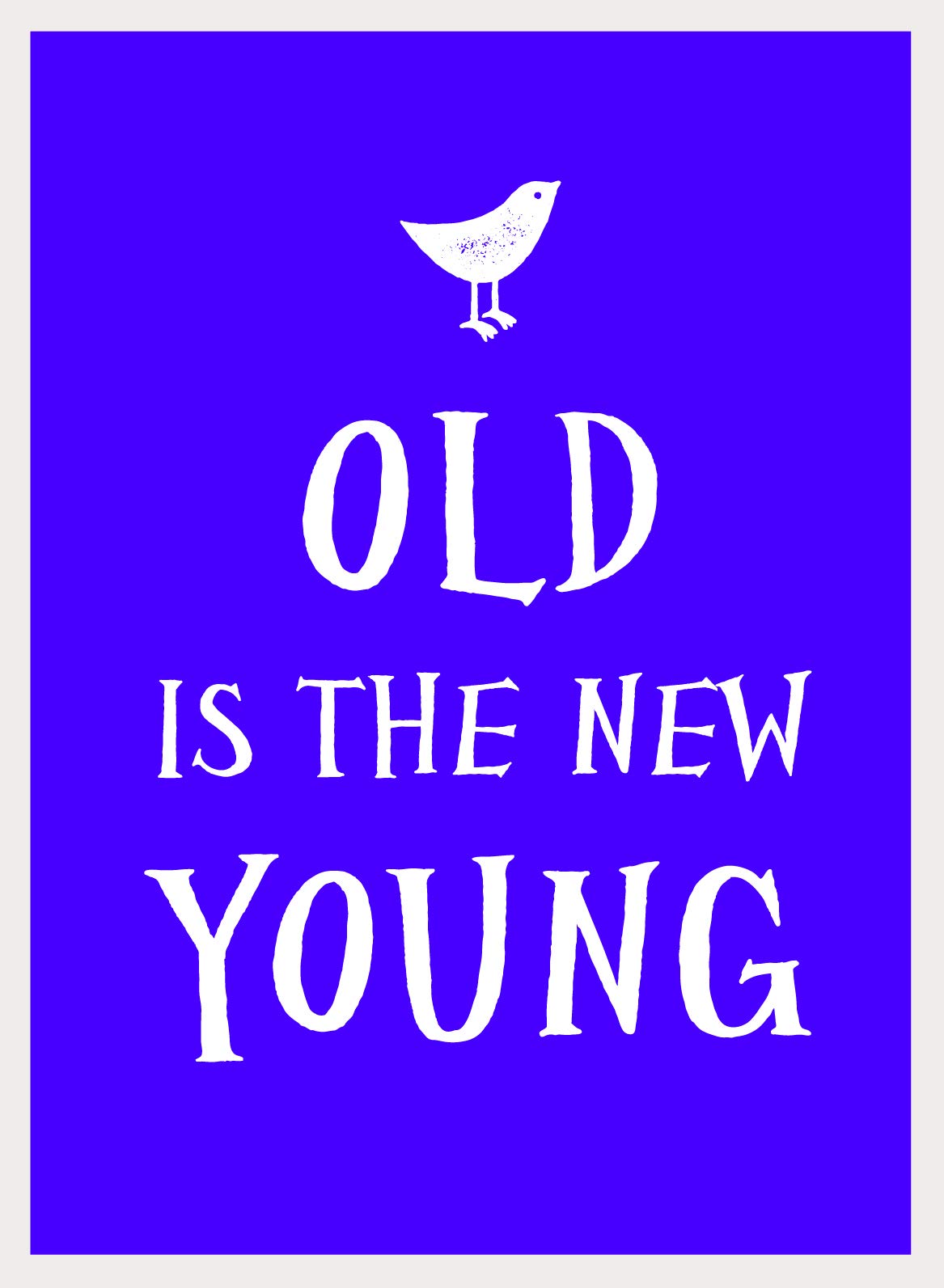 Old Is the New Young Living & Furnishing Books