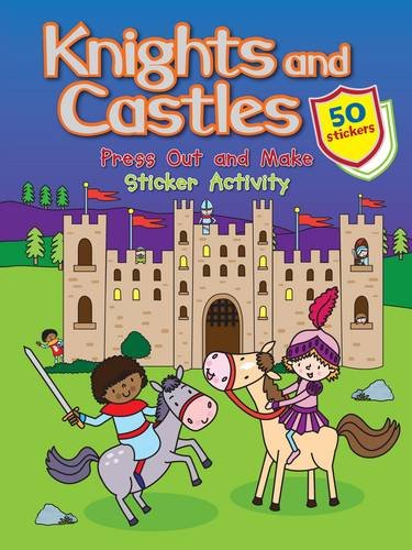 Castles & Knights Press Out and Make: Sticker Activity Tiptoi & Games