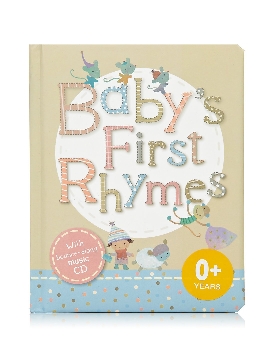 Baby's First Rhymes Book - With bounce along music CD Marks and Spencer Books