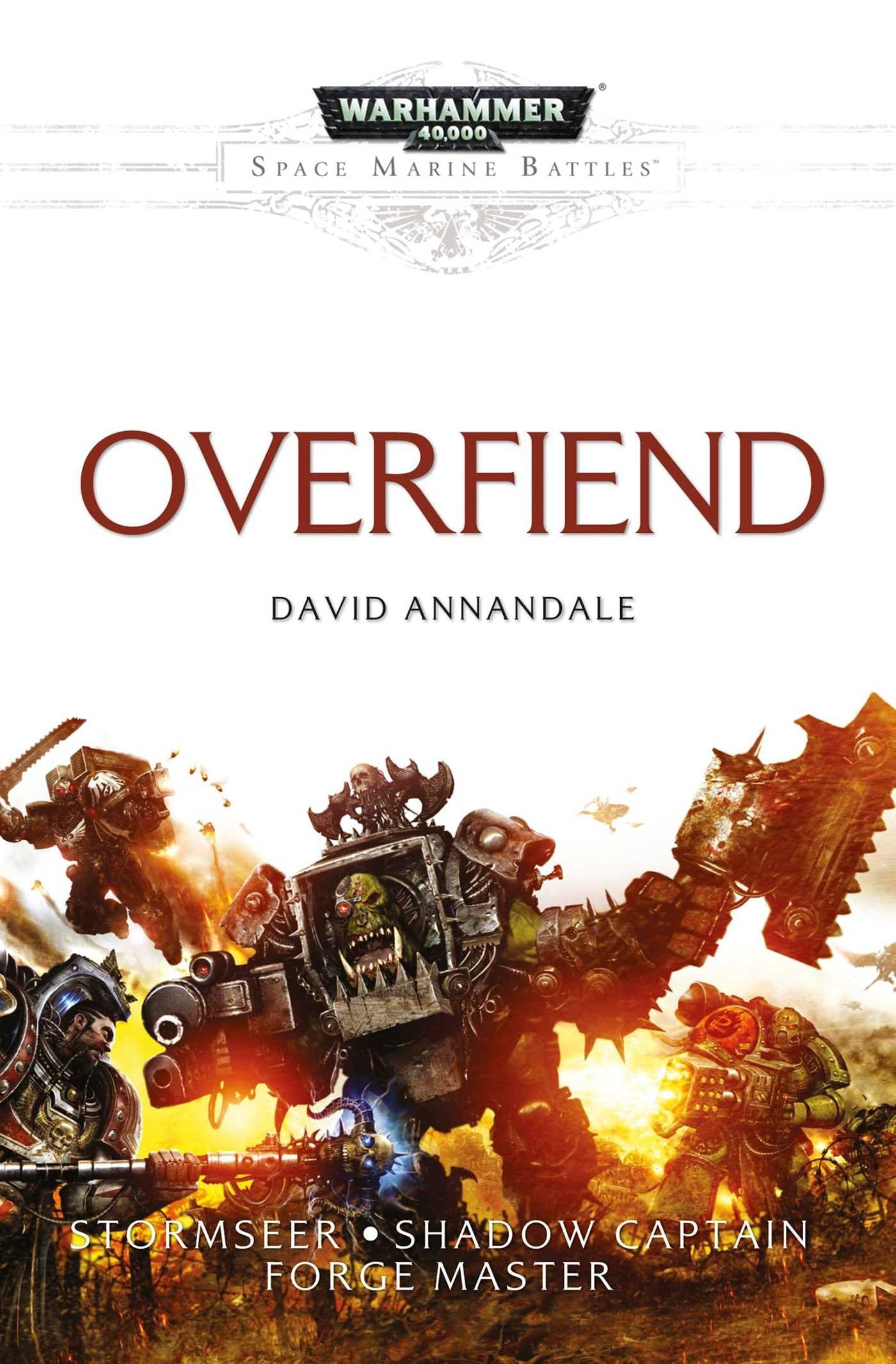 Space Marine Battles: Overfiend Fantasy & Sci-Fi Books