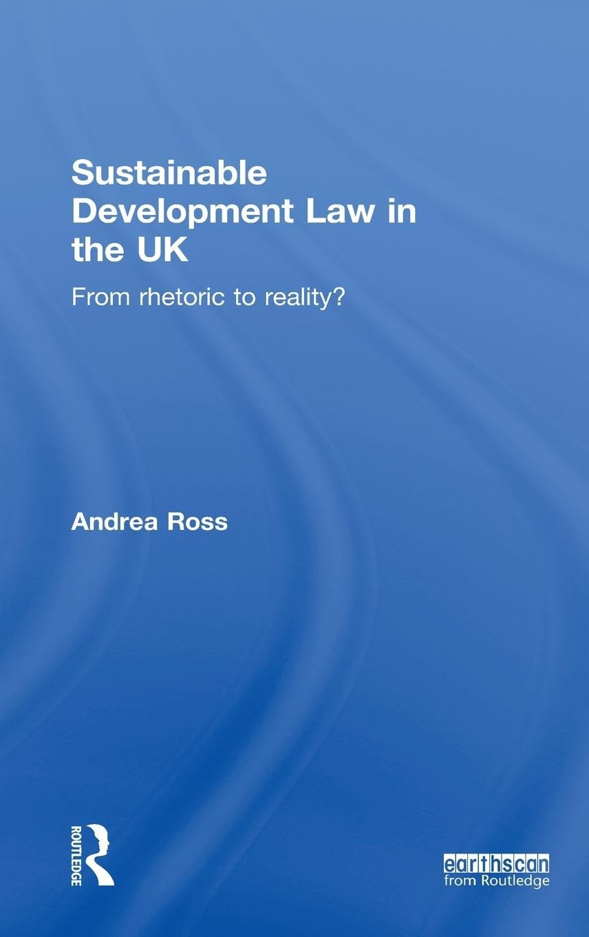 Product Image: Sustainable Development Law in the UK