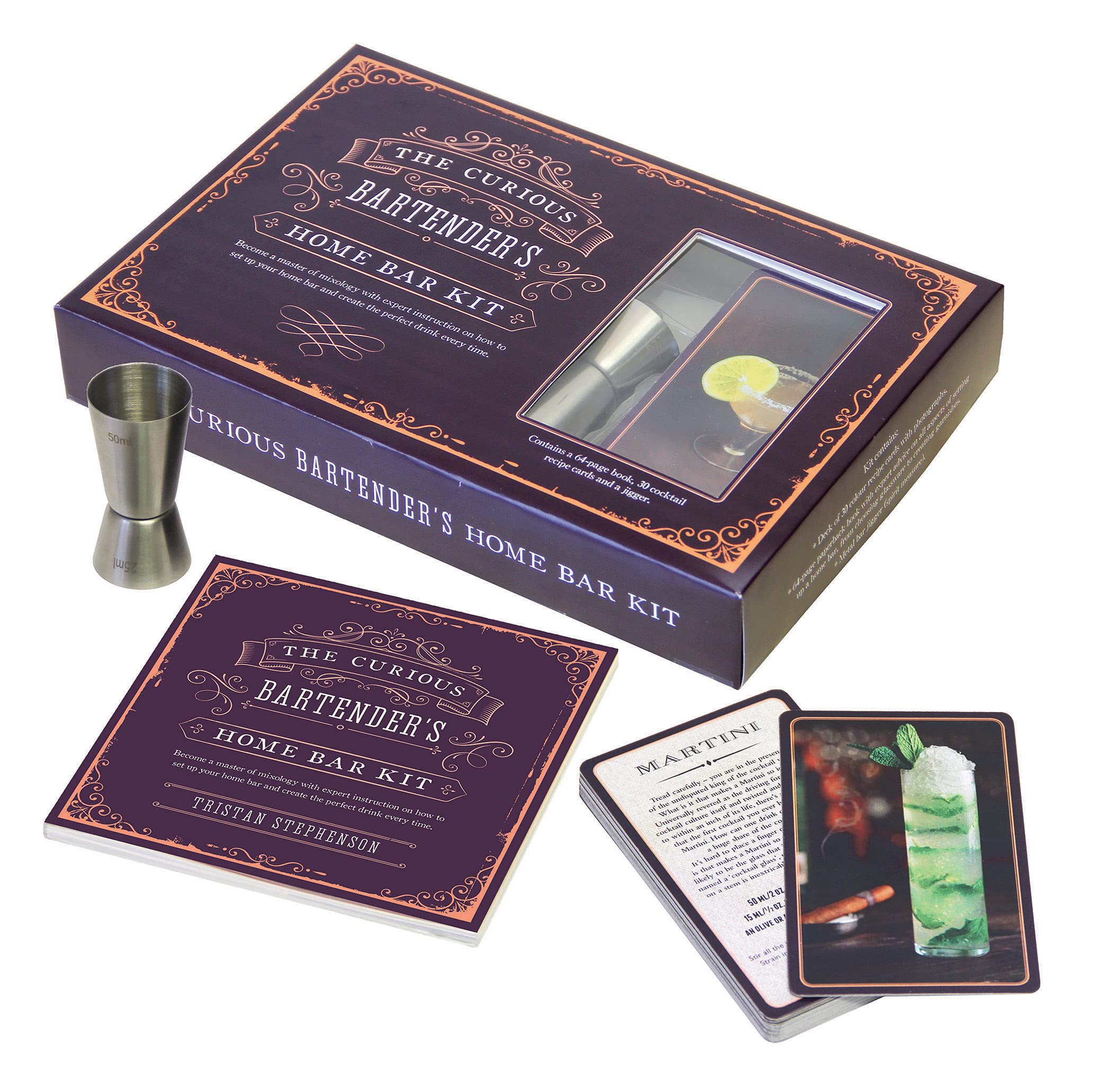 The Curious Bartender's Home Bar Kit: Tristan Stephenson Leisure, Home & Garden