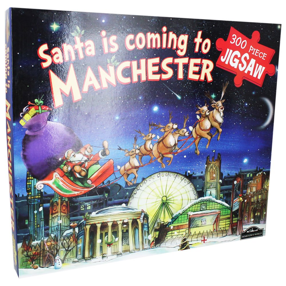 Manchester Santa Jigsaw (Santa Is Coming Jigsaw) Children's books