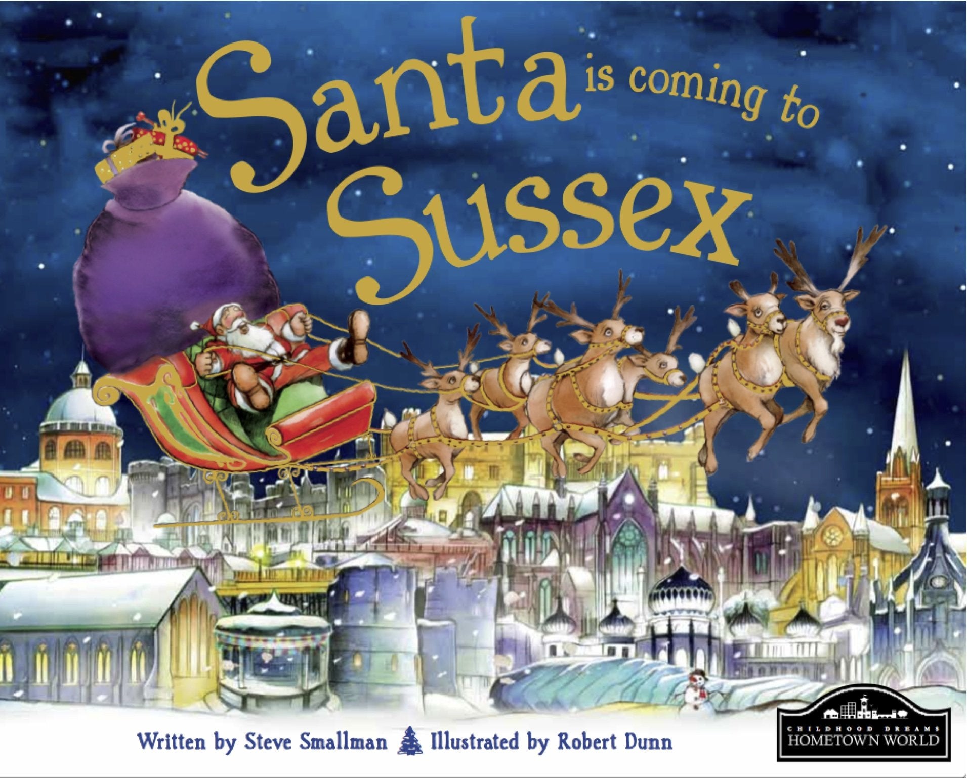 Santa is Coming to Sussex book