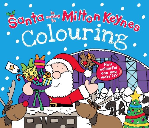 Santa is Coming to Milton Keynes Colouring Book Tiptoi & Games