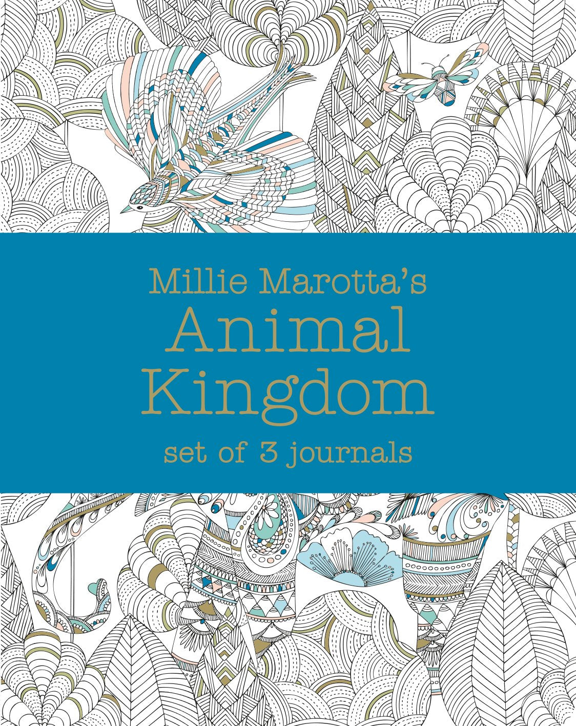 Millie Marotta's Animal Kingdom – journal set: 3 notebooks: 8 Stationery