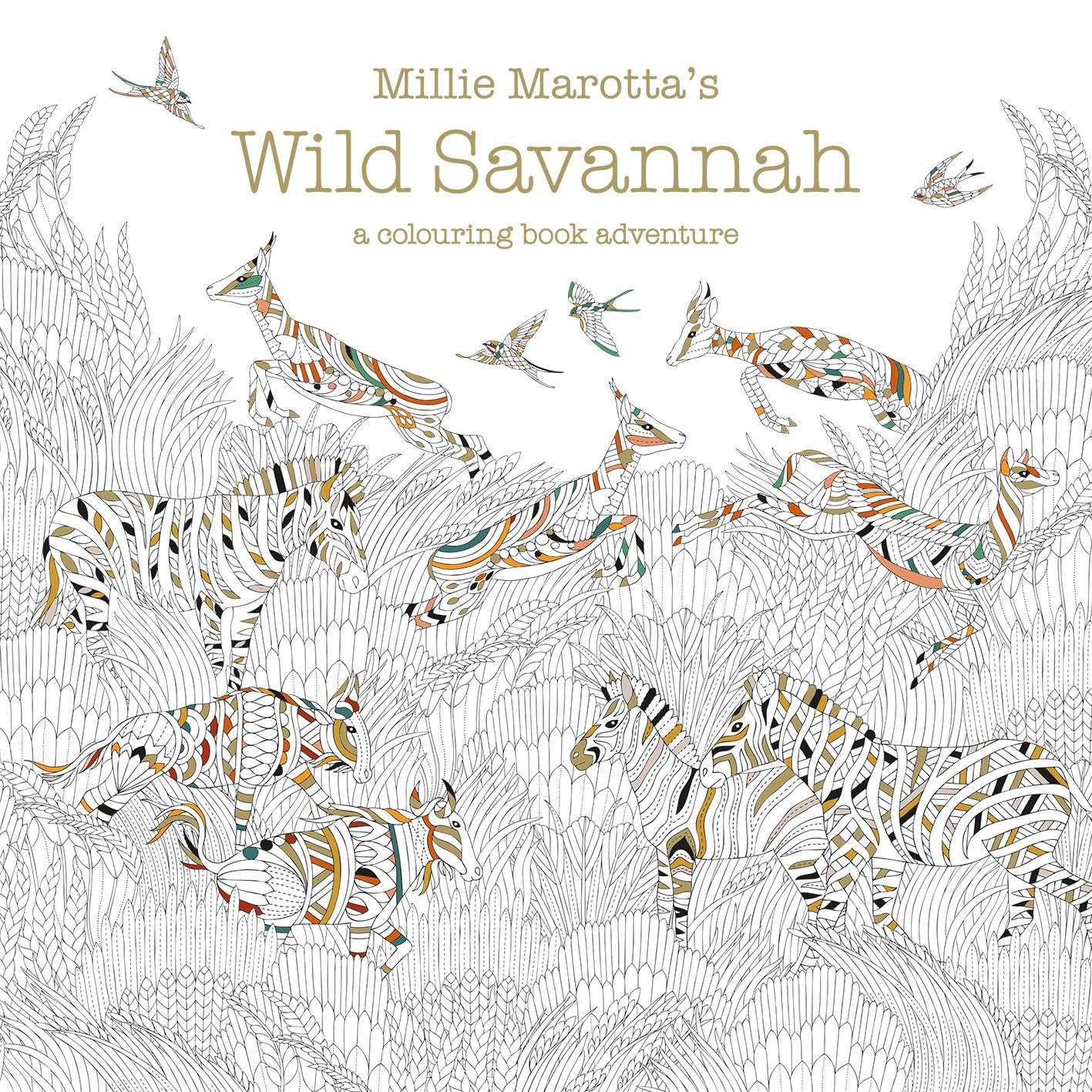 Millie Marotta's Wild Savannah Film, Art & Culture