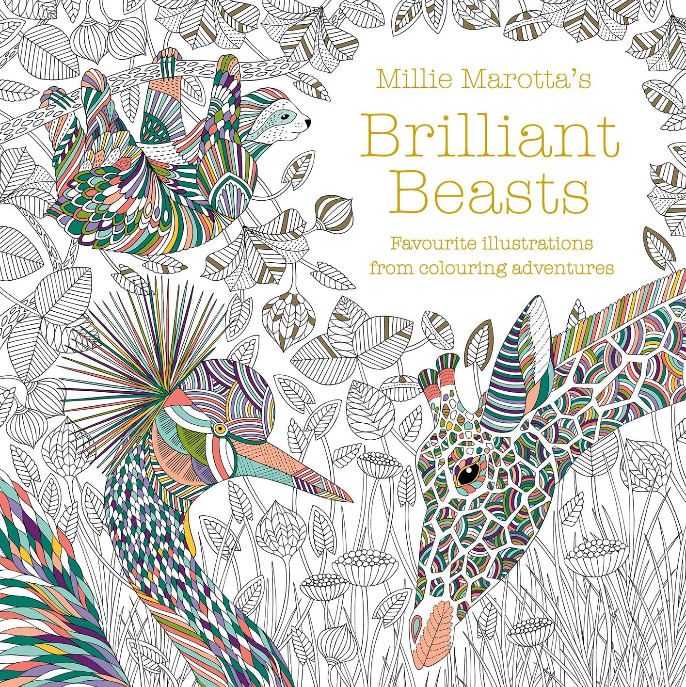 Millie Marotta's Brilliant Beasts: A collection for colouring adventures: 10 Education