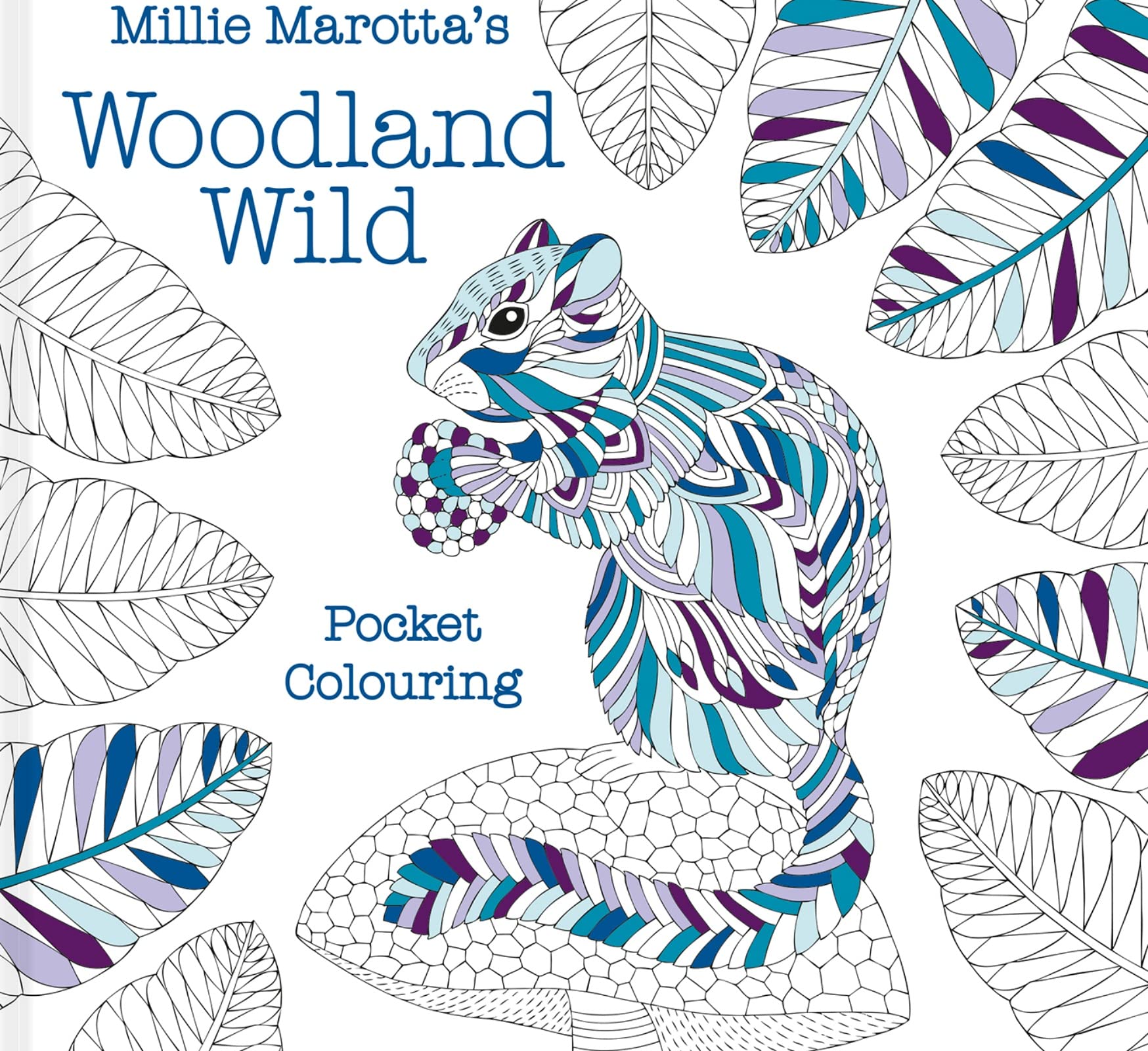 Millie Marotta's Woodland Wild pocket colouring Film, Art & Culture