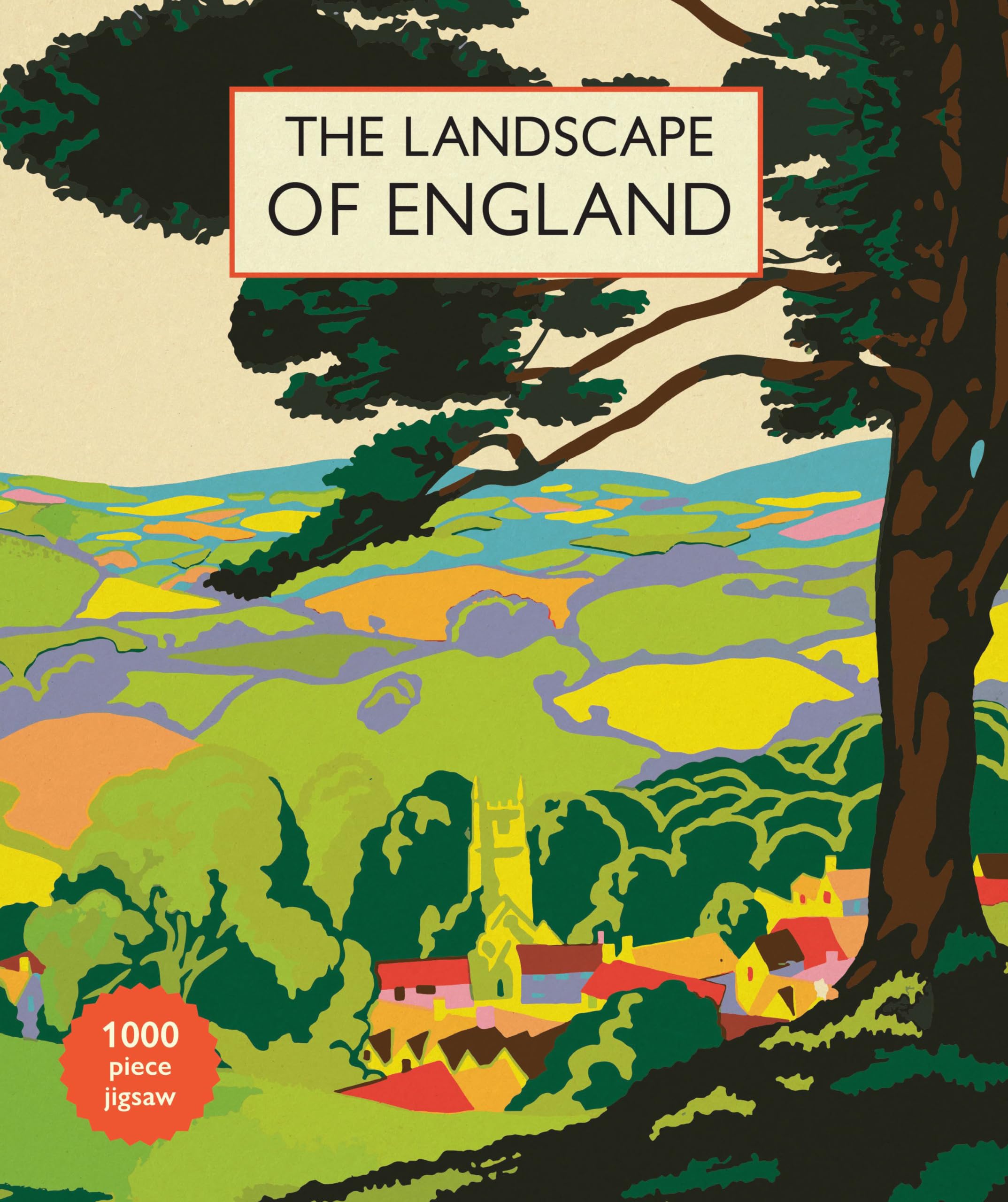Landscape of England Jigsaw: 1000 Piece Jigsaw Puzzle Film, Art & Culture
