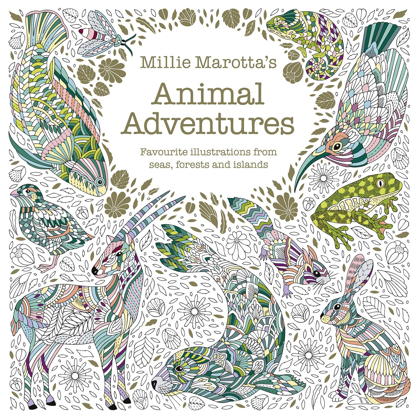 Millie Marotta's Animal Adventures: Favourite illustrations from seas, forests and islands Tiptoi & Games