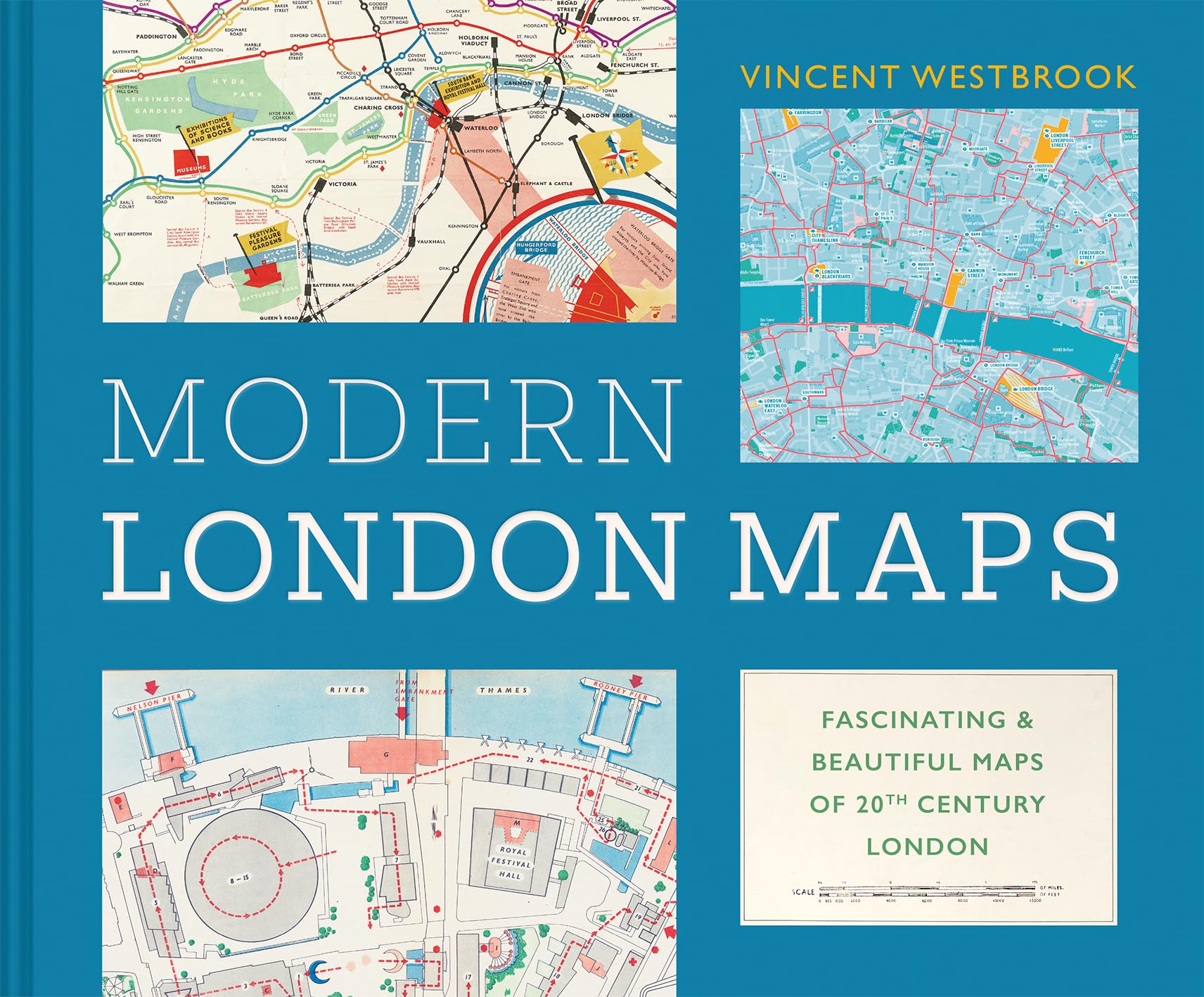 Modern London Maps: Fascinating and Beautiful Maps of 20th Century London Geology & Geography