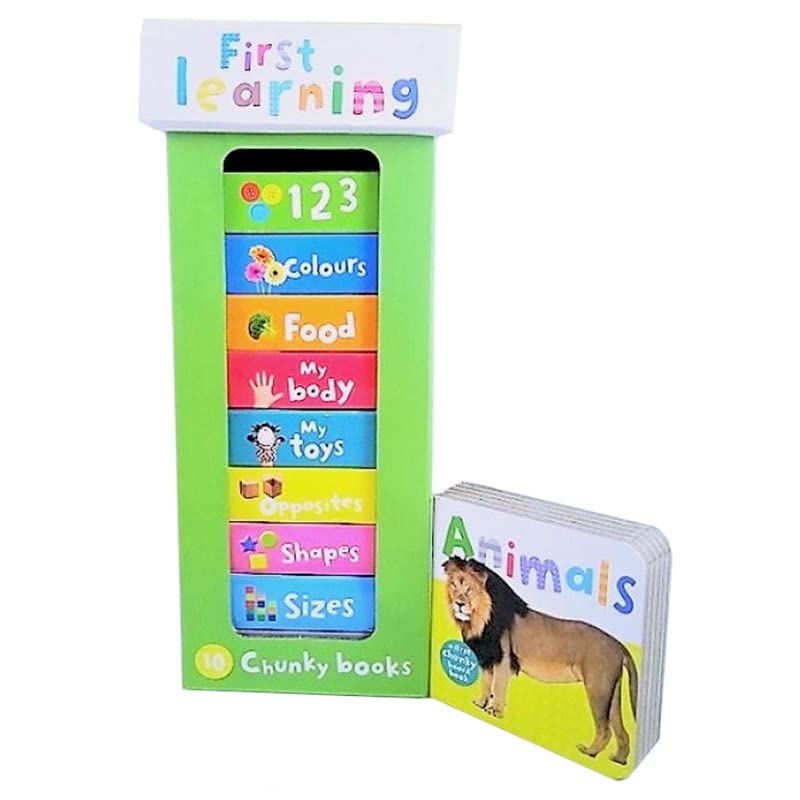 First Learning Ten Chunky Books Books