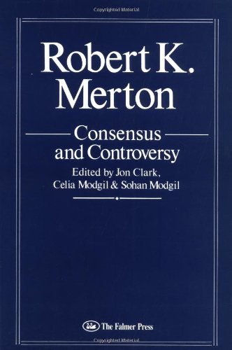 Consensus and Controversy (Falmer international master-minds challenged: sociology, Band 1) Social Sciences