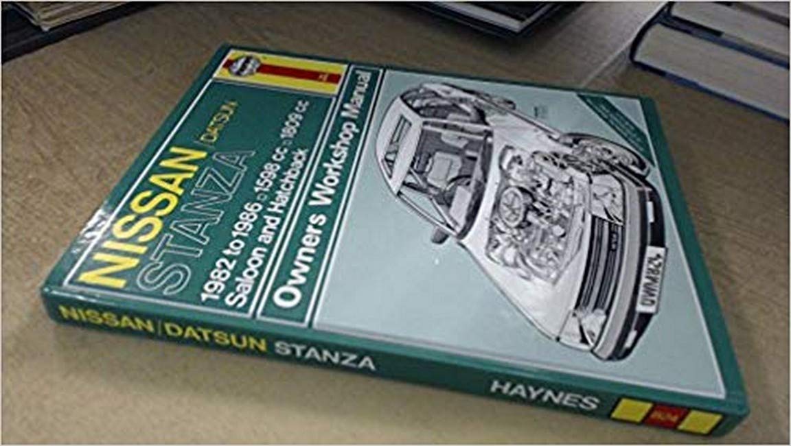 Nissan/Datsun Stanza 1982-86 Saloon and Hatchback Owner's Workshop Manual (Service & repair manuals) Leisure, Home & Garden