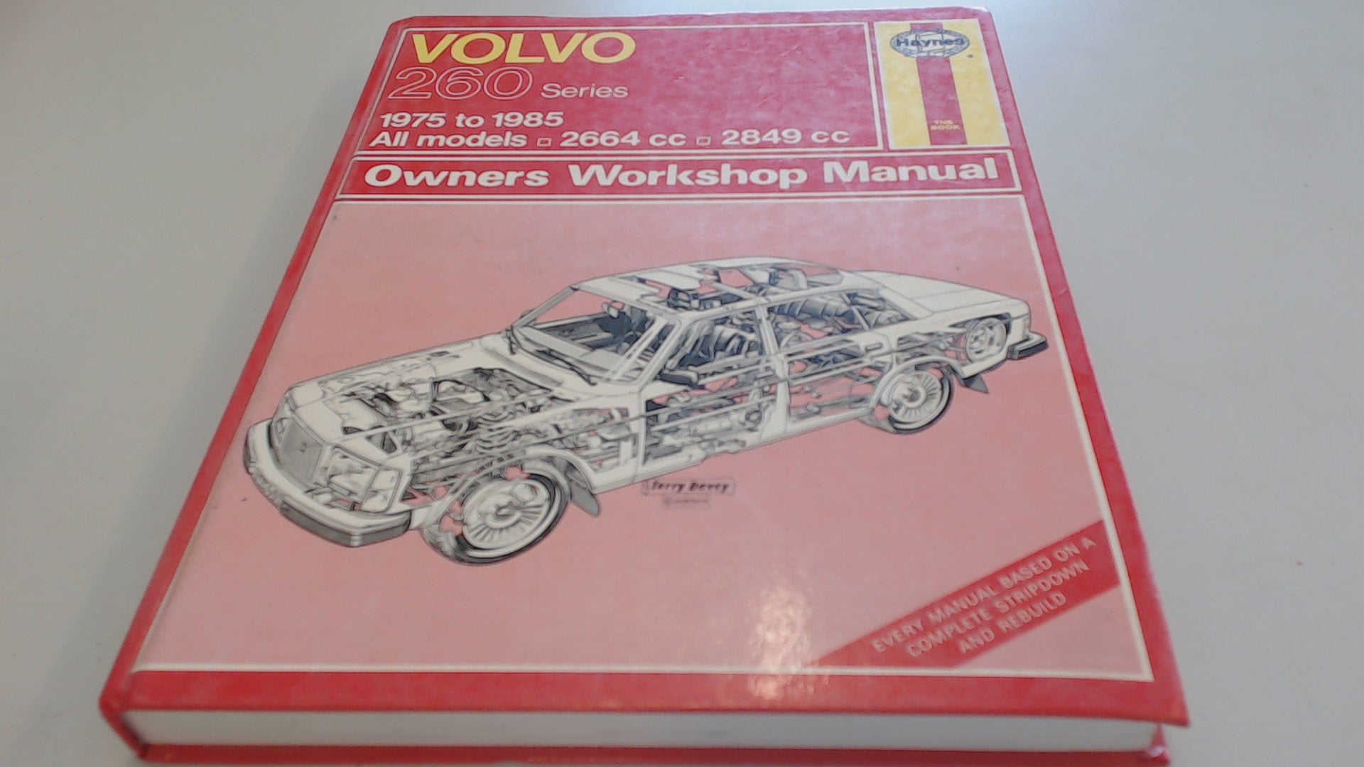 Volvo 260 Series 1975-85 All Models, 2664c.c., 2849c.c., Owner's Workshop Manual (Classic Reprints series : Owner's Workshop Manual) Leisure, Home & Garden